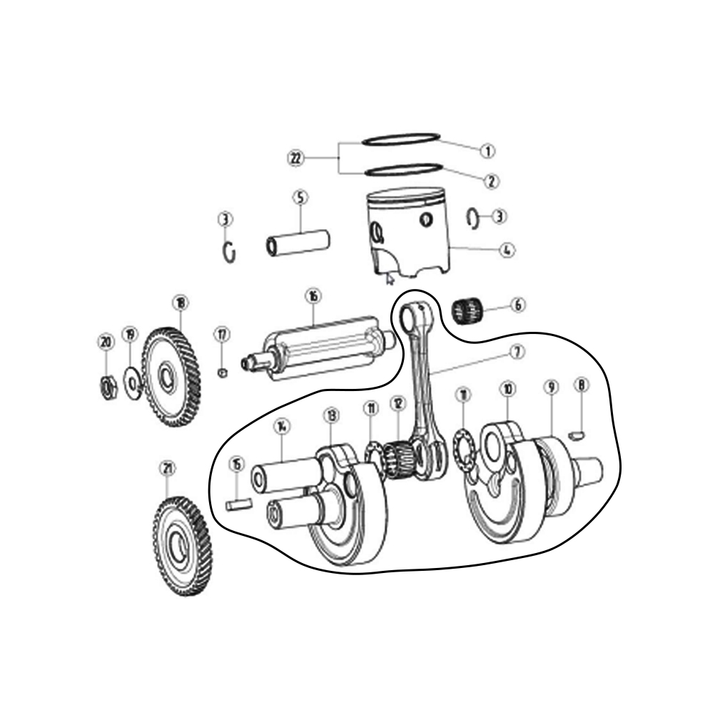 Motorcycle Crankshaft Connecti - Motorcycle Crankshaft ulasan dan harga